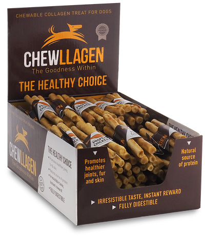 Chewllagen Mini Roll 5" 10mm 5pk Chicken 40