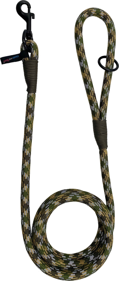 Sports Performance Rope Trigger Lead Khaki 1.4 x 180cm