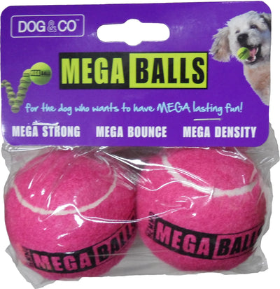 2.5" Mega Balls Pack of 2 Pink