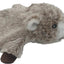 Flatty Plush Rat with Rope and Ball in head