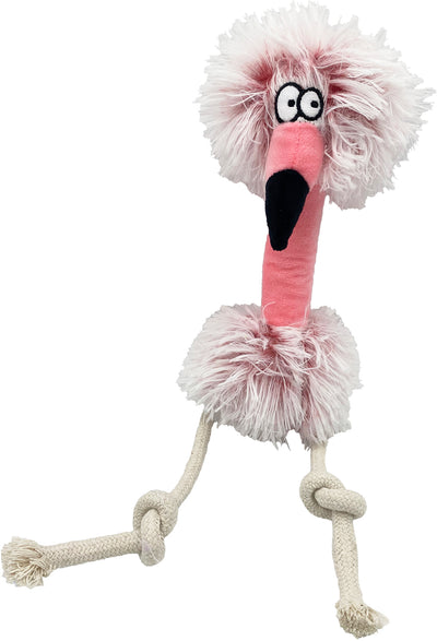 Plush Ostrich with Rope Legs