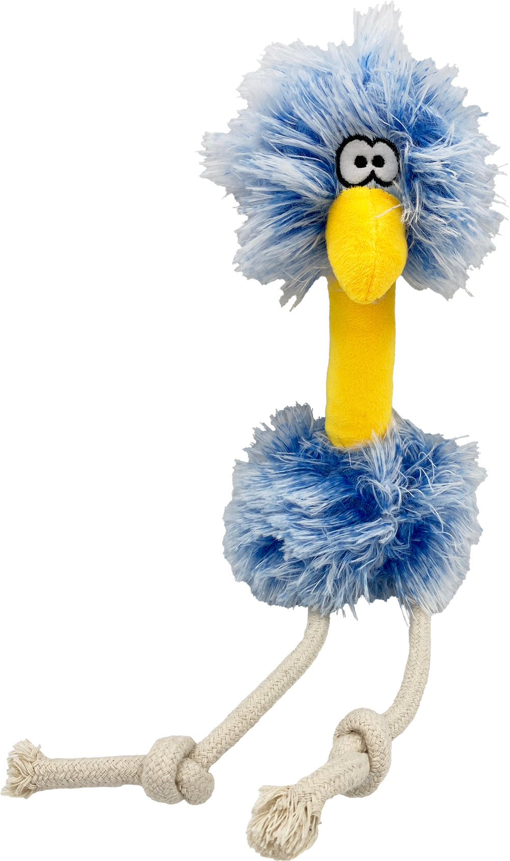 Plush Ostrich with Rope Legs