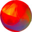 Flashing Panelled Ball - Mixed Colours