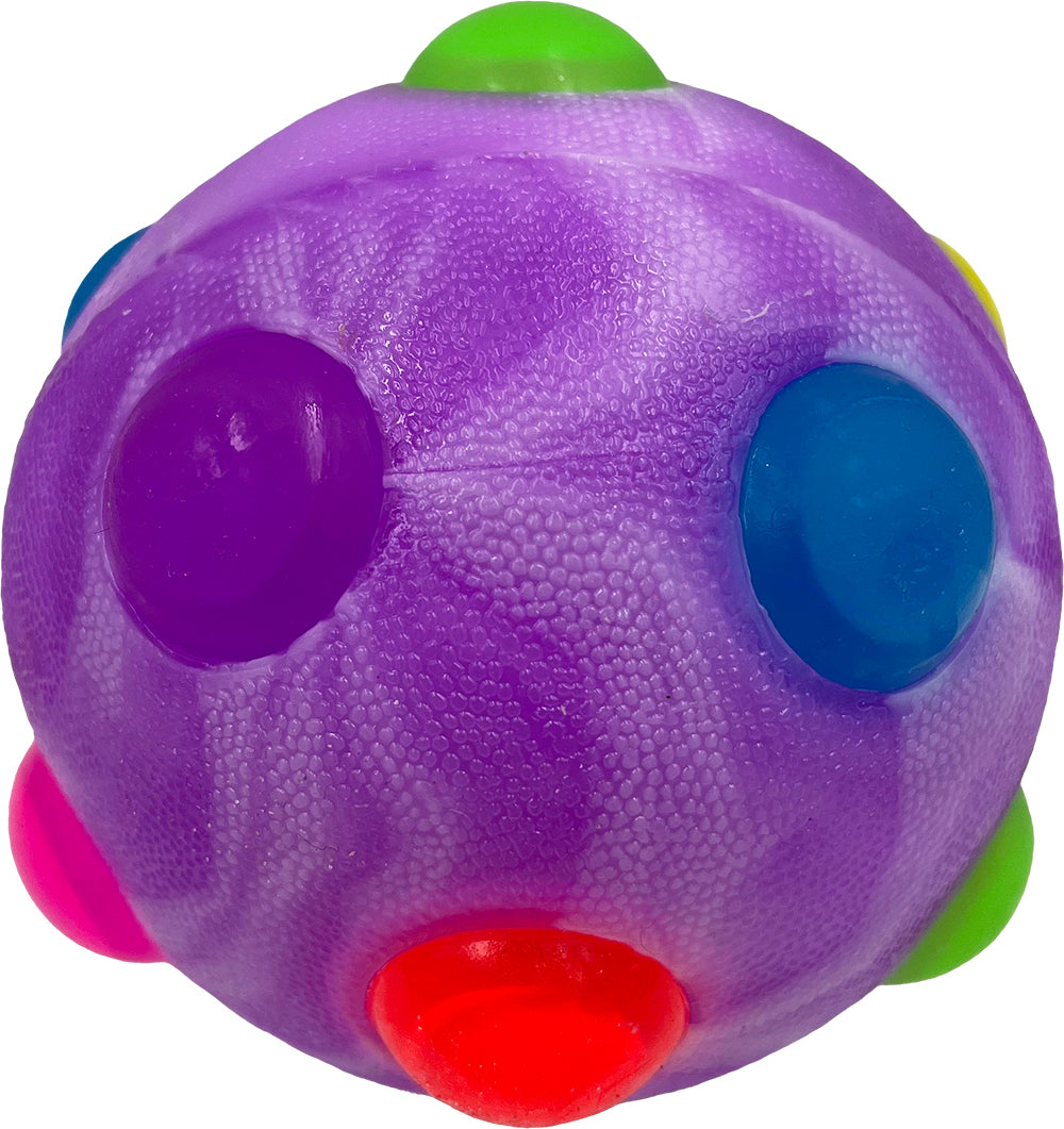 Flashing Nobbly Ball 10cm
