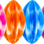 Flashing Grooved Rugby Ball 14cm