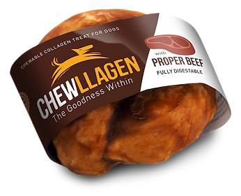 Chewllagen Small Donut 3.5" Beef 15