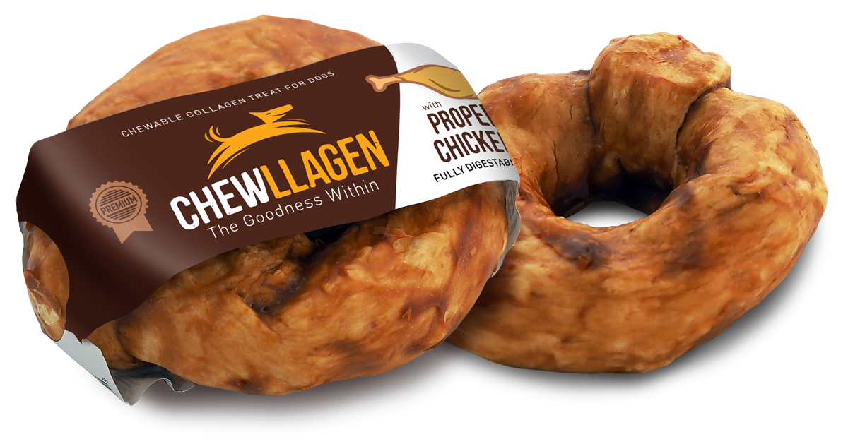 Chewllagen Small Donut 3.5" Chicken 15