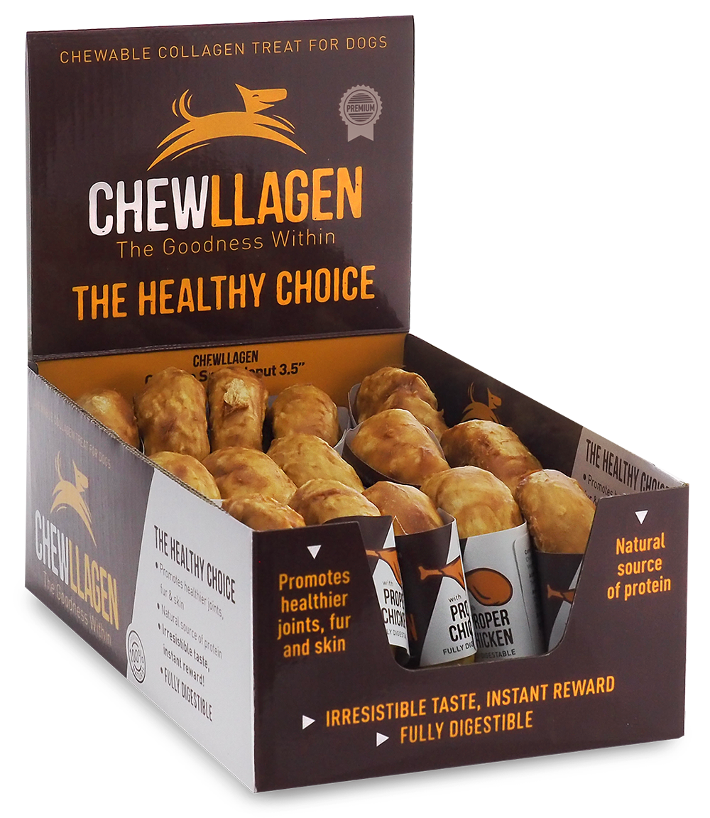 Chewllagen Small Donut 3.5" Chicken 15