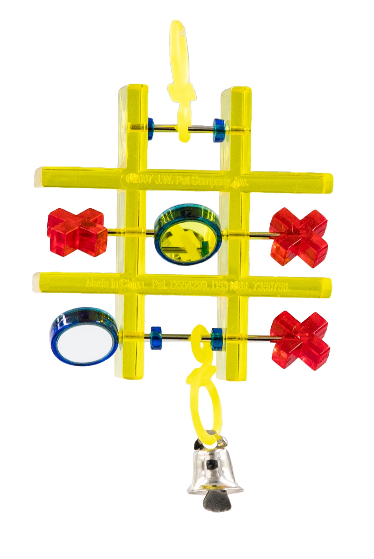 Hanging Tic Tac Toe Bird Toy