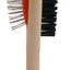 Large Wooden Handle Double Sided Brush