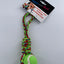 Tennis Ball 4.5cm on Rainbow Rope WIGIG