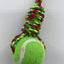 Tennis Ball 4.5cm on Rainbow Rope WIGIG