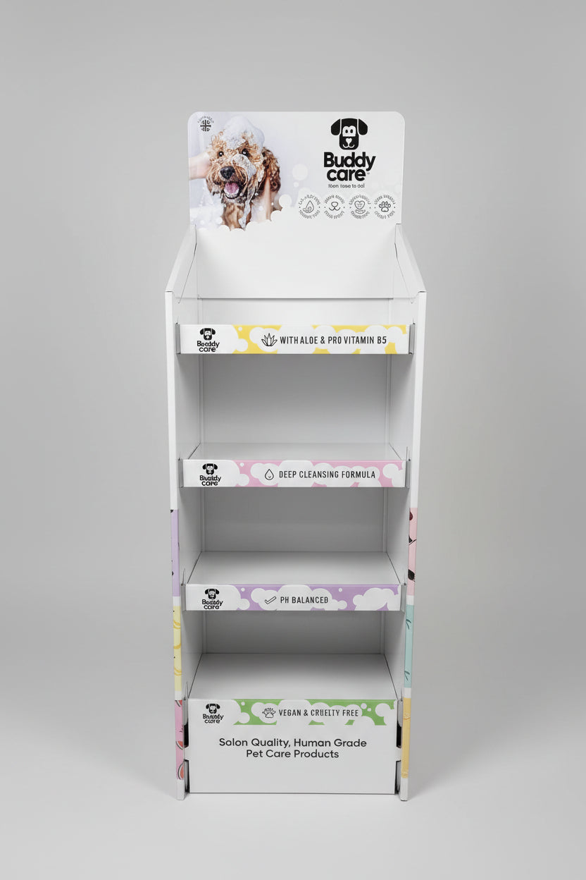 Buddycare Free Standing Display Unit