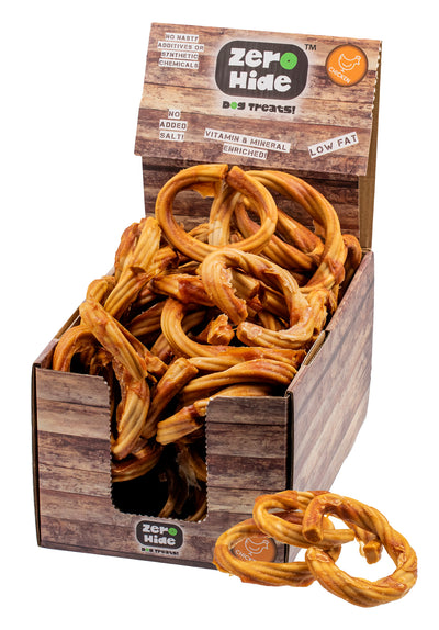 Chicken Zero Hide Donut Ring 6” 1.6kg with Display Box