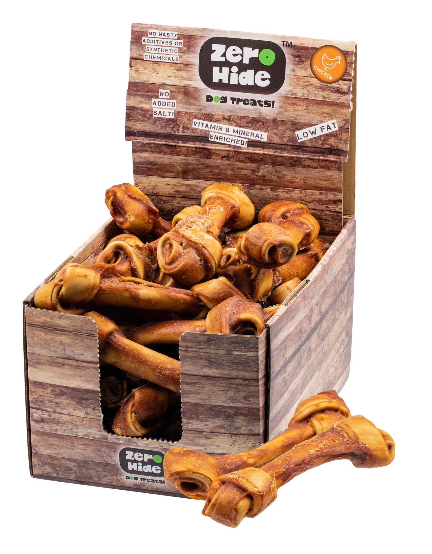Zero Hide Chicken Large Knots 1.3kg – K9&CO