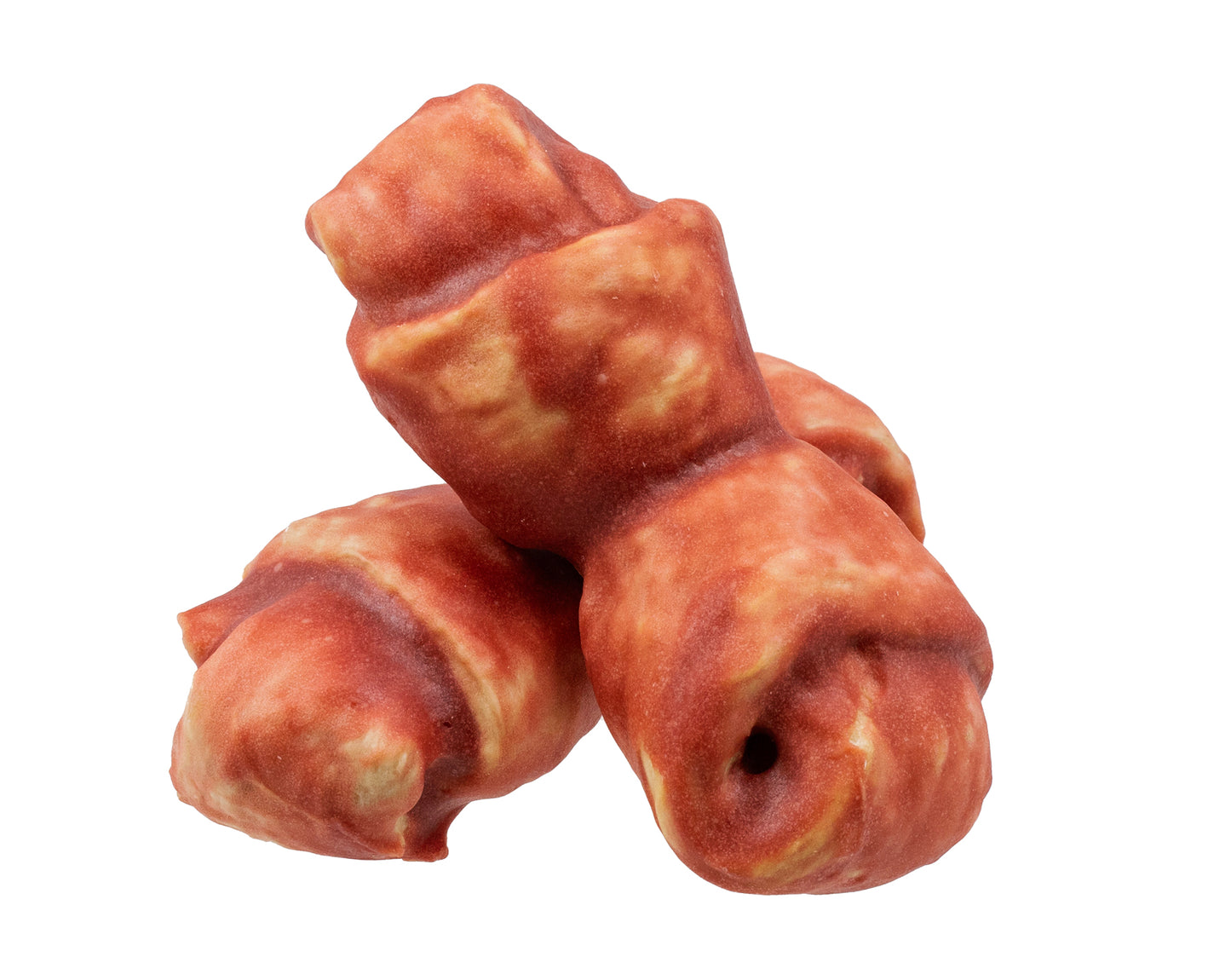 Zero Hide Collagen Salmon Mini Knots with Display Box 1.6kg (approximately 32 pieces)