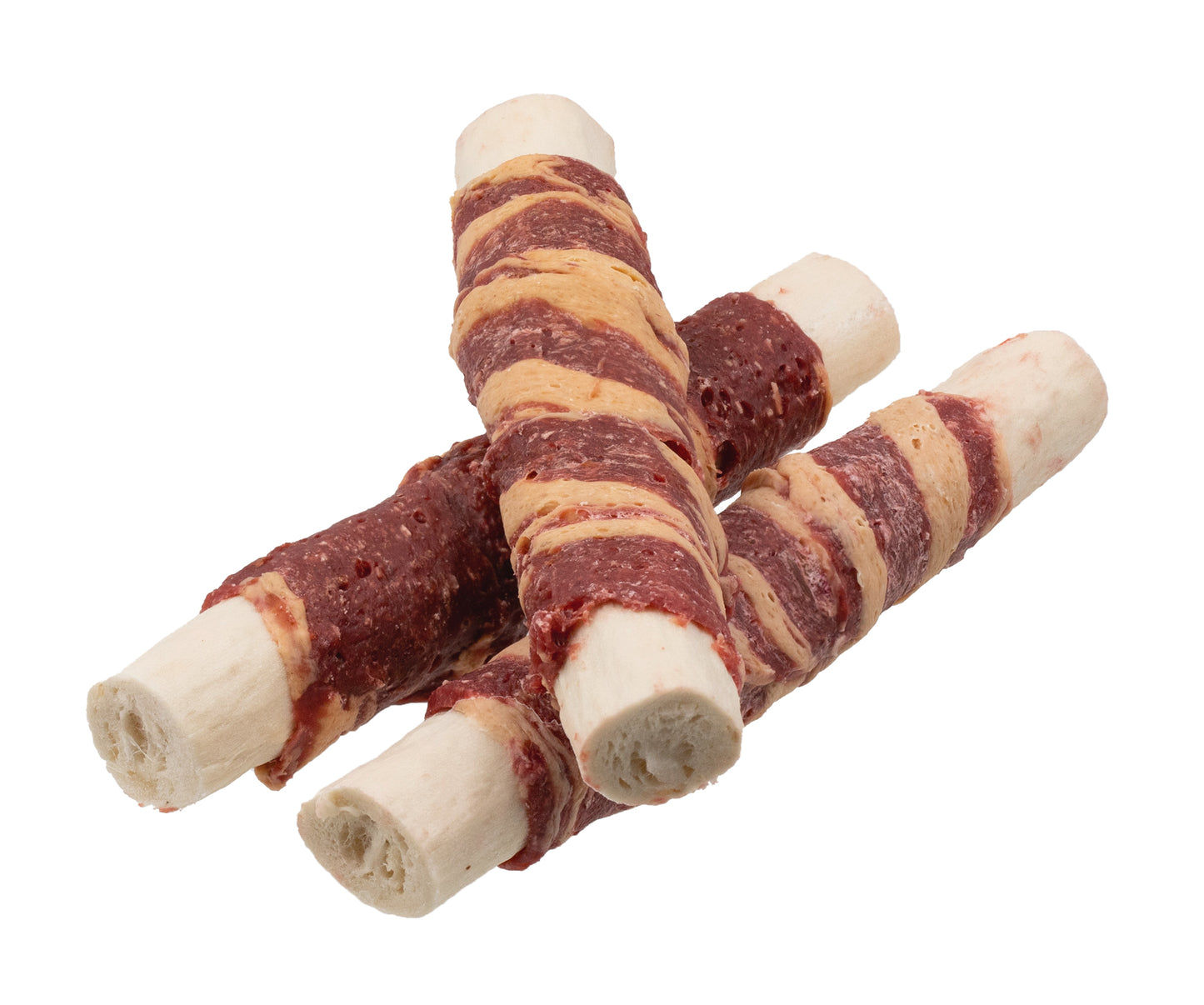 Zero Hide Medium Collagen Duck Wraps 1.8kg with Display Box (approximately 48 pieces)