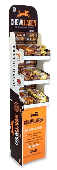 Chewllagen Free Standing Display Unit