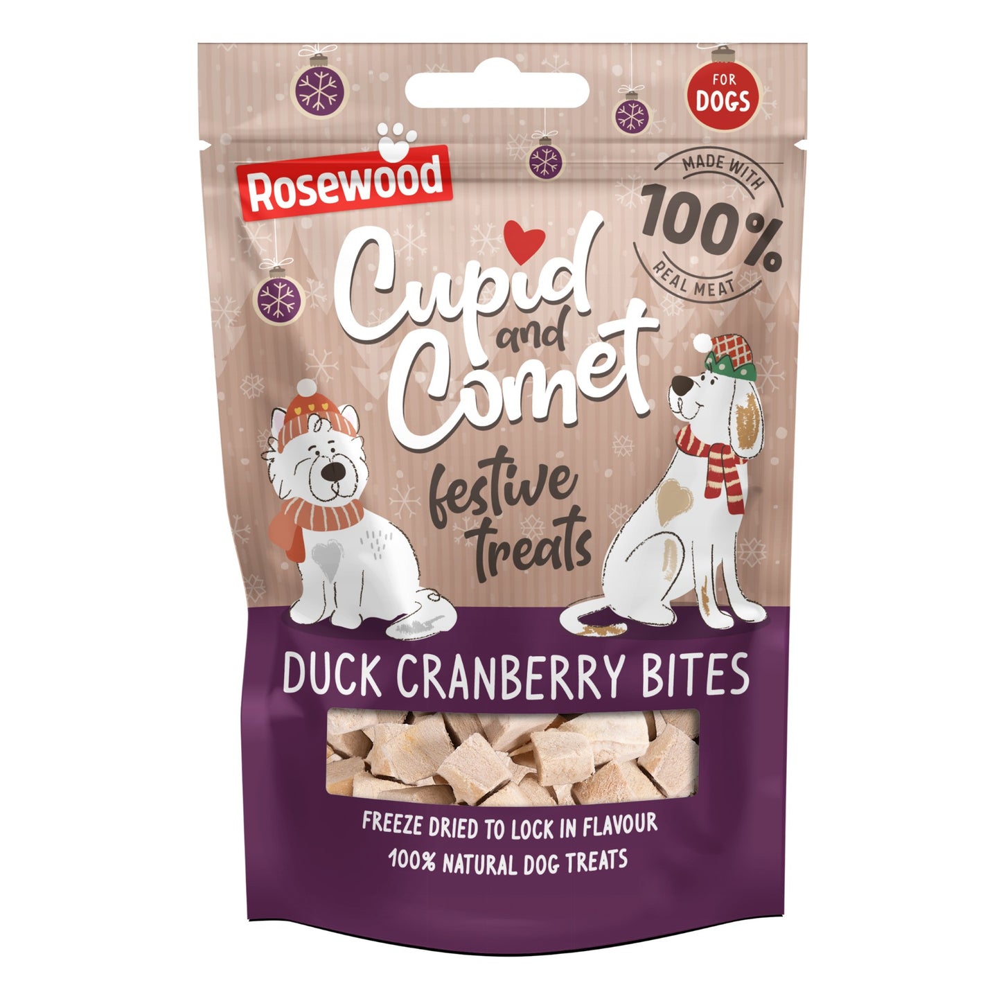 Rosewood Freeze Dried Duck & Cranberry Bites 25g