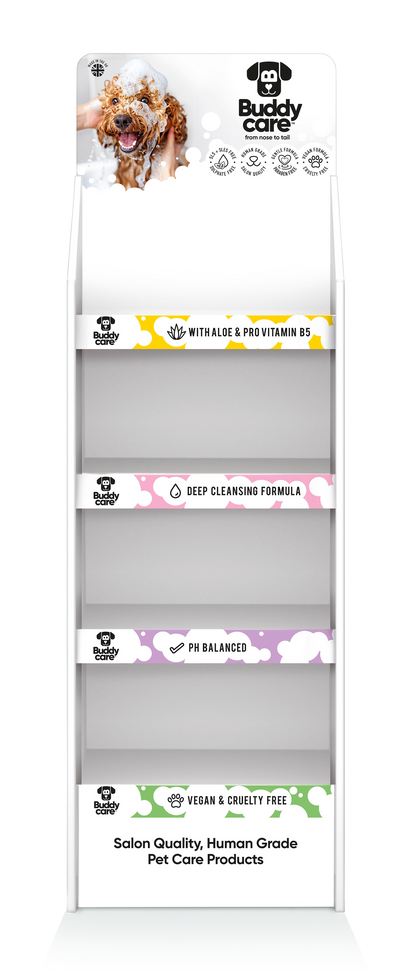Buddycare Free Standing Display Unit