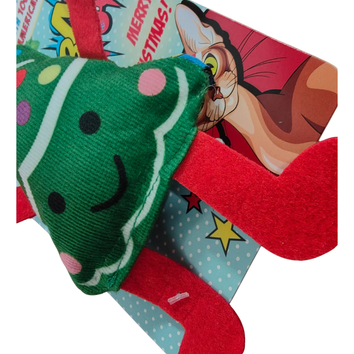 BAM! Christmas Tree Catnip Cat Toy Z