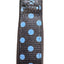 Polka Dot Nylon Collar Brown Medium