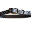 Polka Dot Nylon Collar Brown Medium