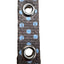 Polka Dot Nylon Collar Brown Small