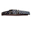 Polka Dot Nylon Collar Brown Small