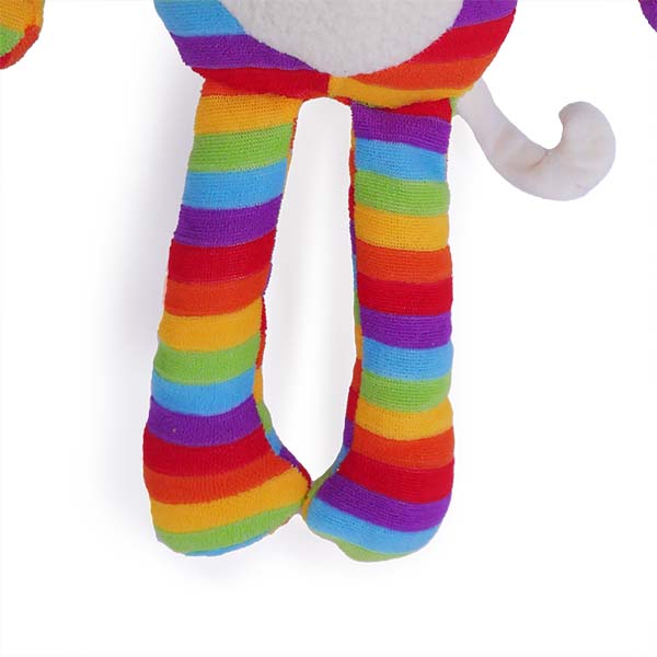 Chubleez Sonny Monkey Toy in Rainbow