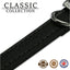 12" Plain Sewn Collar Black Size 1