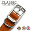 Ancol Classic Tan Leather Dog Collar 26-31cm Size 2