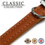 Ancol Classic Tan Leather Dog Collar 26-31cm Size 2