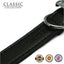 18" Plain Sewn Collar Black Size 4