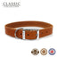 20" Plain Sewn Collar Tan Size 5