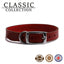 Ancol Classic Red Leather Dog Collar 45-54cm Size 6
