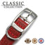 Ancol Classic Red Leather Dog Collar 45-54cm Size 6