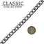 36" Heavy Chain Lead Trig Tan