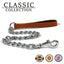 32" Ex Heavy Chain Lead Trig Tan