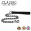 32" Black Extra Heavy Chain Lead With Trigger