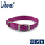 14" Ancol Nylon Collar Purple Size 2