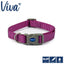 Nylon Adjustable Collar in Purple Size 2-5