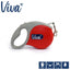 Medium Viva Red Retractable Lead