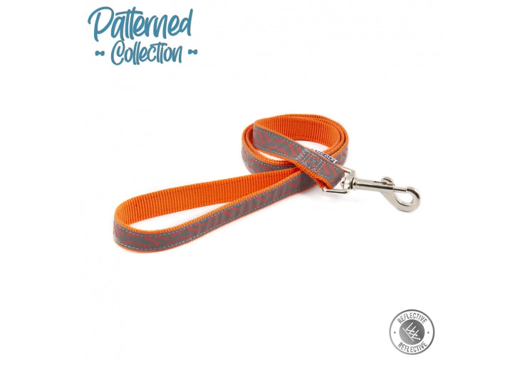 Reflective Orange Bone Lead 3/4"