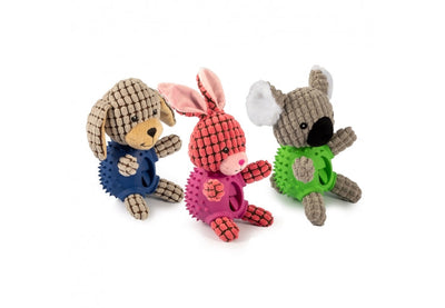 Tough Tummy Bunny Dog Toy